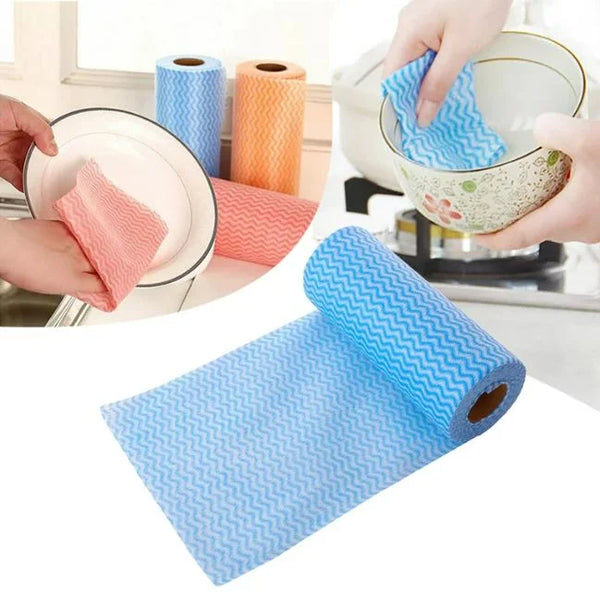 Disposable Reusable Kitchen Roll