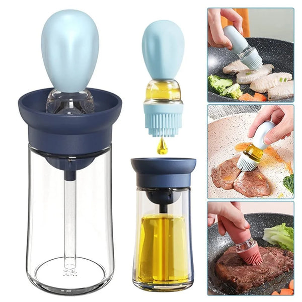 2 in 1 Oil Brush & Dispenser