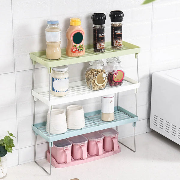 2 PC Multipurpose Stackable Organizer