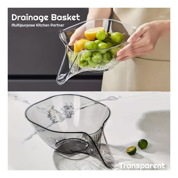 Kitchen Acrylic Drain Basket