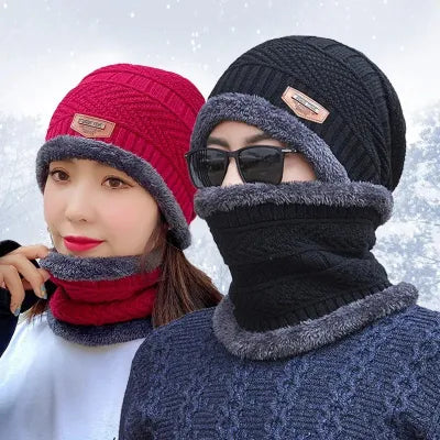 Imported Wool Cap & Neck Warmer