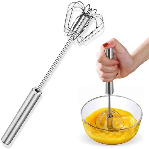 Manual Egg Beater & Mixer for Baking, Outdoor Cooking Accessory