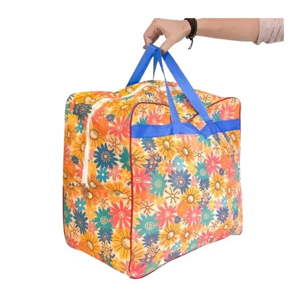 110 GSM Floral Non-Woven Storage Bag