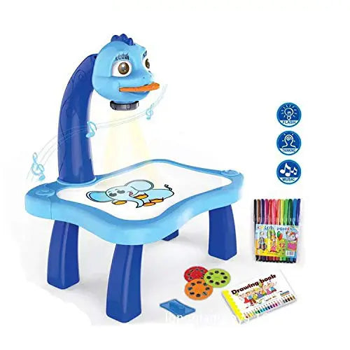 Child Learning Desk With Smart Projector